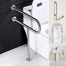 Maniglioni da Bagno Barre di Sostegno a Parete, Pieghevole Staccabile Antiscivolo Sicurezza corrimano, Bagno for disabili Donne anziane in Stato di Gravidanza Accessori da Bagno