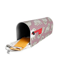 Bichon Fris - Copertura magnetica per cassetta postale con design unico, per giardino, cortile, dimensioni standard, 53 x 45 cm