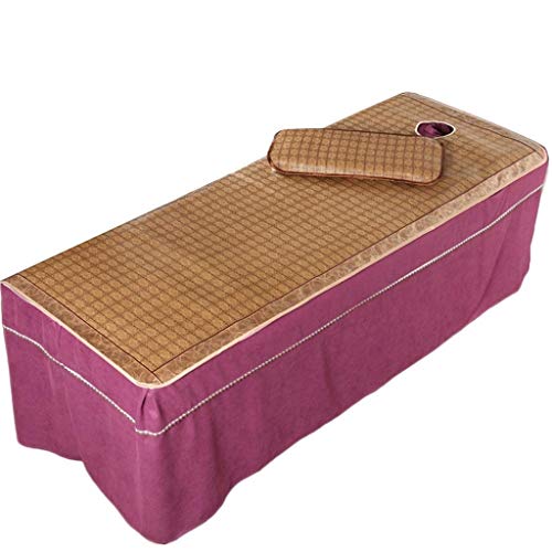 MBY Materassino in bambù, Materasso Salone di Bellezza Letto Singolo Traspirante Assorba Il Sudore Facile da Pulire Senza Soluzione di continuità Tessitura Resistente all'Usura, 4 Dimensioni