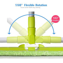 SSAYY Spray Mop Manico in Metallo Superficie Pavimento Microfibra Mop Lavabile Pad Piatto Squeeze Mop Laminato Strumenti per La Pulizia della Casa