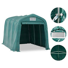 Tidyard Tenda Capannone Garage Deposito Impermeabile Verde,Tendone Capannone Deposito Impermeabile in PE,Tenda Gazebo Deposito Impermeabile Tebda Carage 1,6x2,4 m/2,4x3,6 m