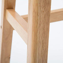 GST Sedia Sgabello da Bar in Legno massello Moderno semplicità Creativa Usura Antiscivolo Bar Cafe Sgabello Pratico da casa