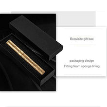 Compatto da Viaggio Tubo del Sigaro, Sigaro Sollievo Arte, Tubo di Bronzo, può Essere Conservato per Un Tubo Humidor, Ideale per I Viaggi, Gli Amanti del Sigaro,d'oro