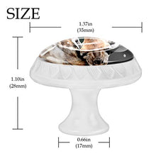 Madre giraffa bambino 4 PCS Pomelli per Porta, Pomolo per Mobile, Pomelli per Mobili con Viti, Maniglia per Armadietto, Pomelli per Porta, Pomelli per Cassetti per Porta, Armadio, Cassetto e Credenza