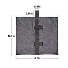 Pesi da Sabbia per Gazebo da 4 Pezzi Sacchi per Pesi da Sabbia a Doppia Cucitura per Uso Industriale di Grado Industriale, Pesi per Le Gambe per Tende da Sole a Tendina Pop-up, ombrellone
