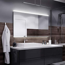 Alasta Specchio Seoul Illuminazione da Bagno Specchio Controluce LED | 100x80cm | Specchio da Parete Molte Dimensioni | Bianco Caldo | A++