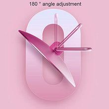 Specchio per Trucco a LED, Specchio per Trucco Illuminato, ingrandimento 3X, Regolazione dell'angolo di 180 °, Design di Ricarica USB, Design Semplice ed Elegante, Specchio da Viaggio a LED