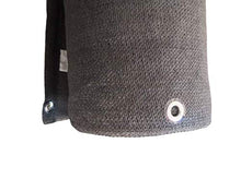 Telo Frangivista Recinzione Giardino, Recinzione Copertura per Balcone Protezione della Privacy, HDPE Protezione UV Resistente al Vento per Patio Giardino, Grigio, Alto 90 cm,0.9x25m