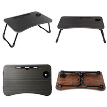 Tavoli da picnic Tavolo pieghevole, supporto per la scrivania del computer portatile per letto portatile vassoio computer portatile per divano table taccuino laptop con portabicchieri per il letto sog