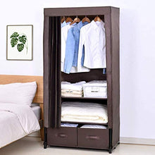 TWDYC Stile Giapponese Guardaroba Semplice Portatile ripostiglio Dotato Traspirante Rivestimento Tessuto, Facile da Montare e spostare