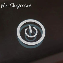 Mr. Claymore, specchio da bagno con illuminazione, 60 x 80 cm, specchio da parete con interruttore touch, specchio con illuminazione, specchio grande, specchio a LED, Bathroom Mirror