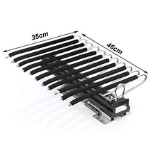BGH Pantaloni Armadio Scorrevole cremagliera, Estraibile Armadio di immagazzinaggio dei Vestiti Rack con Damping System, Rack Armadio di stoccaggio