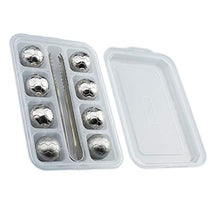 Cabilock 8Pcs di Pietra del Whisky Whisky Rocce di Figura di Calcio in Acciaio Inox Vino del Ghiaccio di Pietra Agghiacciante Bere Pietre per Il Freddo Whisky di Vino Bevande con La