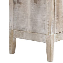 vidaXL Credenza Stile Rustico Raffinato Colore Chiaro Rialzata 4 Scomparti Resistente Buffet Madia Mobile Cucina 160x40x76 cm Legno Massello di Mango