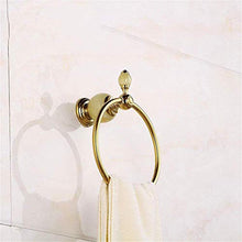 PYROJEWEL Mensole Bagno Bar Bar Rack Appendiabiti Bagno Ciondolo Hardware di Rame di Alta qualità Anello di Rame in Oro Giada mensola da Bagno
