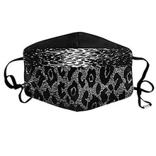 PanStro Maschera Antipolvere Regolabile a Doppio Strato Che Copre Il Viso Maschera di Protezione Solare 3D in Cotone Lavabile per Uomo e Donna