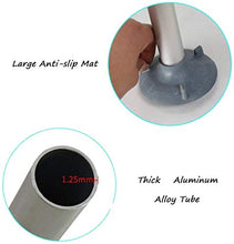 Sgabello per doccia per sanitari Sedia da bagno per sedili per doccia in lega di alluminio e anziani Sgabello per donne in gravidanza Sgabello per doccia Altezza regolabile Sedia da bagno con grande t