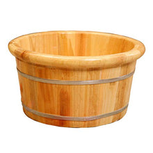 NUBAOgy Abete Adulto Bagnato Pediluvio Pediluvio Pedana in Legno Vaschetta per Pedicure Massaggio Spa Home Assistenza Sanitaria Regalo 21 Cm