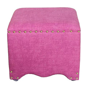 Mobili per la casa e Giardino Sgabello Imbottito Sgabello/Sgabello Imbottito in Stile Europeo/Sgabello Quadrato per tavolino Soggiorno-Rosa Ottomani da Cucina