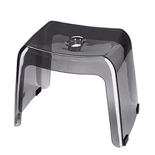 WYB Sgabello da Bagno Addensare Antiscivolo Sgabello Che Cambia Scarpa Sgabello per Bambini Bagna per Bambini Sgabello Quadrato con Un Peso di 100 kg,Nero