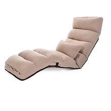 XZPENG Pigro Couch Individuale Pieghevole Divano Letto Poltrona Balcone Finestra Lounge Chair (Color : Fruit green-175cm)