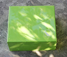 The Rolling Box Glossy Light Green 170 Verde Chiaro Laccato Lucido Scatola per Fumatori con Luce