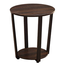 TONG HXF- Tavolino Basso Tavolino con Base in Legno Diametro 50 * H57cm Arredamento Decorato Soggiorno Balcone casa e Ufficio Tavolo Durevole (Size : Diameter 50*H57cm)