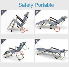 Prodotti per la casa Sedia da giardino pieghevole reclinabile da giardino all'aperto sdraio sdraio sdraio sdraio sdraio Zero Gravity per campeggio viaggi patio Decking Max.200kg