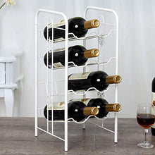 GAGP Portavini Wine Rack Bagagli Bar Basement Cantina Cucina Camera Etc Pranzo per Qualsiasi bancone o Cantina (Color : White, Size : 22x23x48cm)
