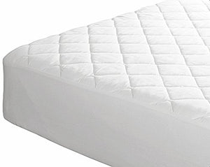 Tata Home Coprimaterasso Trapuntato Misura 1 Piazza E Mezza con Angoli ed Elastici cm. 130x200 Altezza Materasso cm. 25