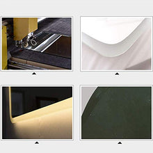 Specchio Specchio Grande, Specchio da Bagno Illuminato a LED, Specchio cosmetico Rettangolare Senza Cornice, Pulsante a sfioramento retroilluminato 500x700mm