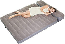 Lettino da viaggio Lettino da viaggio gonfiabile letto con il cuscino d'aria materasso matrimoniale individuale aria for uso domestico Bed addensare esterna portatile con pompa manuale 6-3
