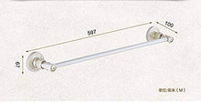 PYROJEWEL cremagliera Mensole for Bagno Scaffale Rack Barra di Sospensione Singolo palo Bianco Un Rack Ciondolo Bagno Hardware mensola da Bagno