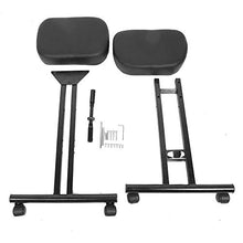 LIUXU Sedia Ergonomica, Sedia Inginocchiata Regolabile, Correzione di Postura/Sedia A Sgabello per Il Ginocchio, Sedia da Massaggio per Povere Supporto Posteriore, Cuscinetto 265 Sterline