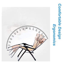 Sywlwxkq Sedia Relax da Ufficio in Balcone Sedie reclinabili Relaxer Sedie a gravità Zero Sedie a Sdraio Lettino Pieghevole Sedia da Giardino reclinabile ad altissima Larghezza per Patio es