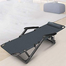 HaoLi Lettini Prendisole Patio Sedie reclinabili Sedia Sedia a Sdraio Pausa Pranzo Sedia Balcone Portatile Tempo Libero Poltroncina Letto per Uso Domestico Divano Pigro
