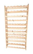 Len-Mar RW-3-77 - Portabottiglie in legno per 77 bottiglie (naturale)