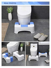 CHENJIAO Squatting Sgabello Slip Igienici Piede Stool Potty Sgabello Squat Crouch Hole Pieghevole Igienici Holder Sgabello Squat Potty Sgabello Design del Telefono (Color : Phone Holder White)