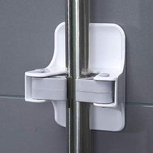 ZXCASDF Forte Portaoggetti Scopa Mop Punzonatura Gancio Artefatto Forte Bagno Fisso Fisso Fibbia Antiscivolo Appeso Impermeabile Mop Fibbia Appeso A Parete Fibbia Appeso A Parete,Bianca