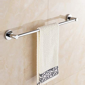 LCBLC Portasciugamani In Acciaio Inossidabile Unipolare Portasciugamani Da Bagno Portasciugamani Bagno Asta Pendente 60 Cm