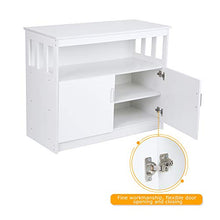 Mobile da Bagno Mobile Contenitore Mobiletto Multiuso Comò da Bagno Organizer da Bagno Mobiletto da Cucina Multifunzione Mobile da Pavimento Autoportante con 2 Ante lamellari