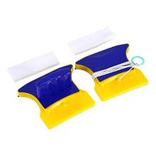 TINGB 1 pz Magnetico bifacciale detergente per vetri Raschietto tergicristallo Cucina Bagno Superficie spazzole spazzole Pulizia Strumenti di Lavaggio