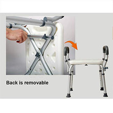 AOWU Sgabello Doccia Portatile Bagno E Doccia Sgabello In Alluminio Doccia Regolabile Sgabelli Da Bagno E Panchine Sgabello Da Bagno