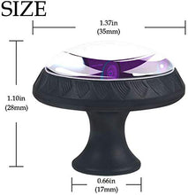 Retro Future Pomelli per Porta Set di 4 Pomelli per Mobili Manopole per Cassetti Cucina Armadio Vetro