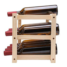 HYY-YY - Portabottiglie da tavolo in stile europeo, per 12 bottiglie di vino, con design elegante, perfetto per la casa, bar, cantina, cantina, cantina, armadietto, pieghevole, per bottiglie di vino