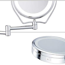 aipipl Specchio per Il Trucco Specchi per la rasatura Specchio per Il Trucco a Parete, Specchio per Il Trucco Specchio per Il Bagno con Montaggio a Parete a LED Specchio a Parete con ingrandimento