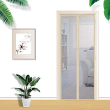 Gaoww Porta Schermo Magnetica Schermata Porta Schermo Facile da Montare Pet Porta Scorrevole magneti da Cima a Fondo Porta Anti-Insetti Ultra Seal,Beige,41.34 * 90.55