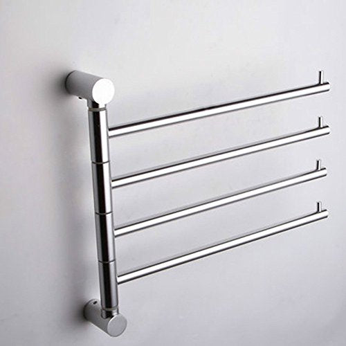 MBYW Portasciugamani Moderno Minimalista Portasciugamani Elegante per Il Bagno di Moda Barra portasciugamani da Bagno in Alluminio con Barra portatutto in Alluminio per Bagno