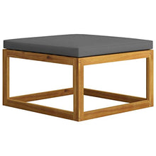 Tidyard 3pz Set Divani da Giardino/Salotto/Salottino in Legno massello di Acacia per Esterno/Arredo Giardino con Cuscini