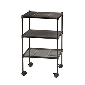 BLWX LY Organizzatore di Servizi for la casa di Piccole Dimensioni a 3 Piani, ripiano da Cucina Semplice, Rack di stoccaggio Mobile for Forno a microonde, Soggiorno, Bagno, Camera da Letto